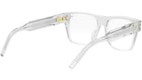 CD DiamondO S6I Transparent Square Eyeglasses