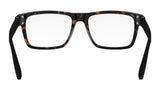 Aluminium Havana Rectangular Eyeglasses