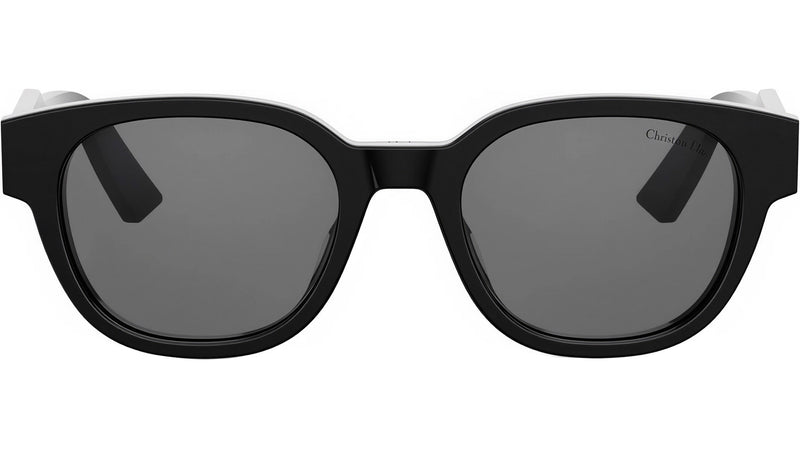 Christian Dior Label R1I Black Round Sunglasses