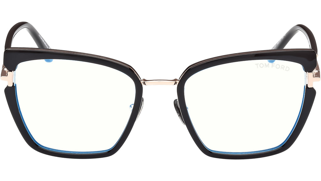 Occhiali da vista Tom Ford FT5984-B 001 Nero Lucido – Giulietti e