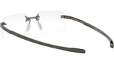 Flex Silver Geometric Eyeglasses