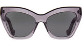 Grey Cat Eye Sunglasses