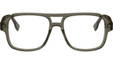 FF Squared Brown Pilot Eyeglasses