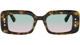 DiorLuckyCharms S1I Havana Rectangular Sunglasses