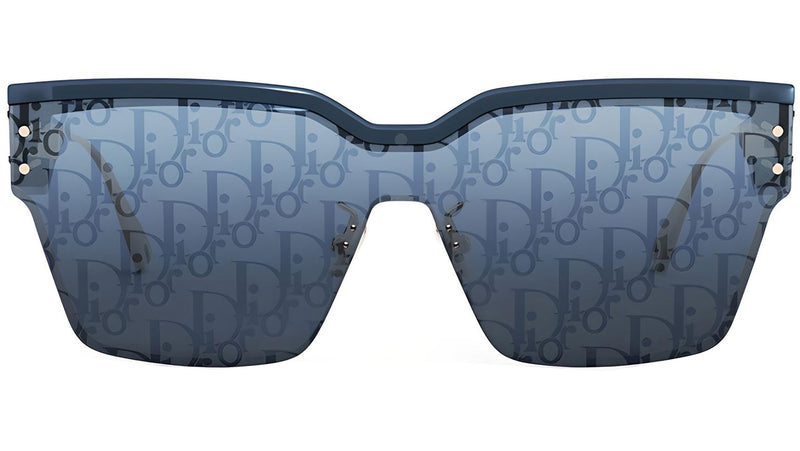 DiorClub M4U Blue Geometric Sunglasses