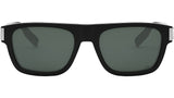 CD Icon S3I Shiny Black Geometric Sunglasses