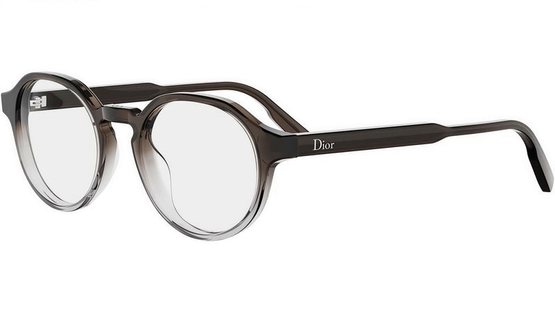 DiorRibbonO R1I Brown Round Eyeglasses