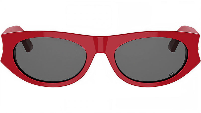 DiorGlow B2I Red Oval Sunglasses