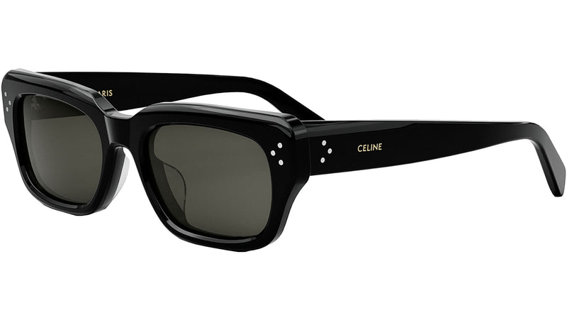CELINE 3 Dots Black Rectangular Sunglasses