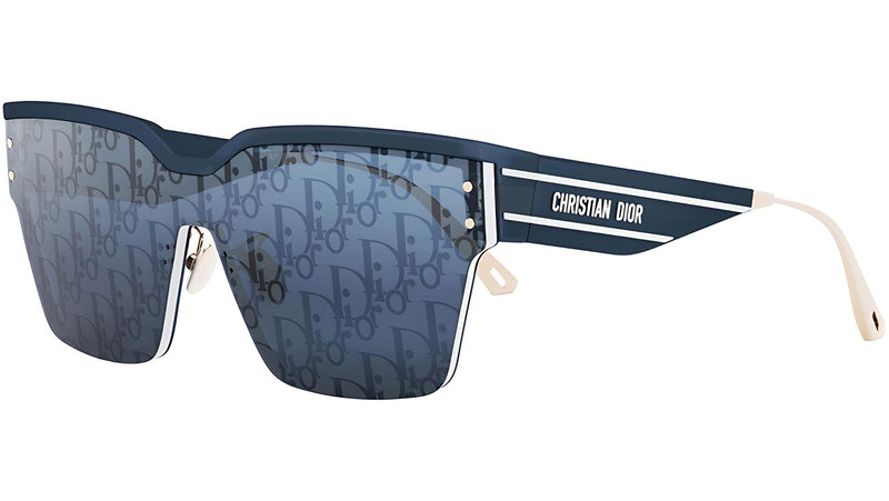 DiorClub M4U Blue Geometric Sunglasses