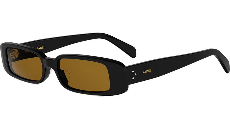 CELINE 3 Dots Black Rectangular Sunglasses