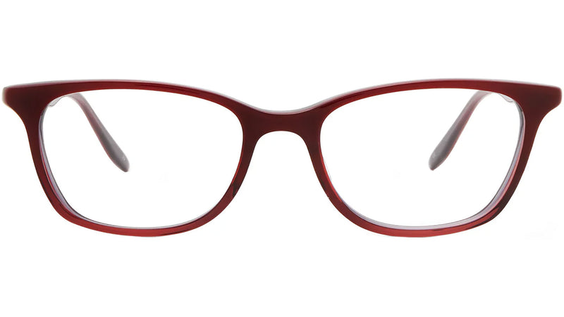 Cassady Red Rectangular Eyeglasses