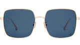 DiorCannage S1U Gold Square Sunglasses