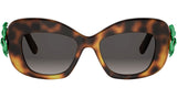 Dior Clover S3I Havana Butterfly Sunglasses