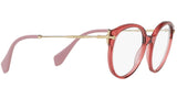 MU 04PV U681O1 transparent amaranth