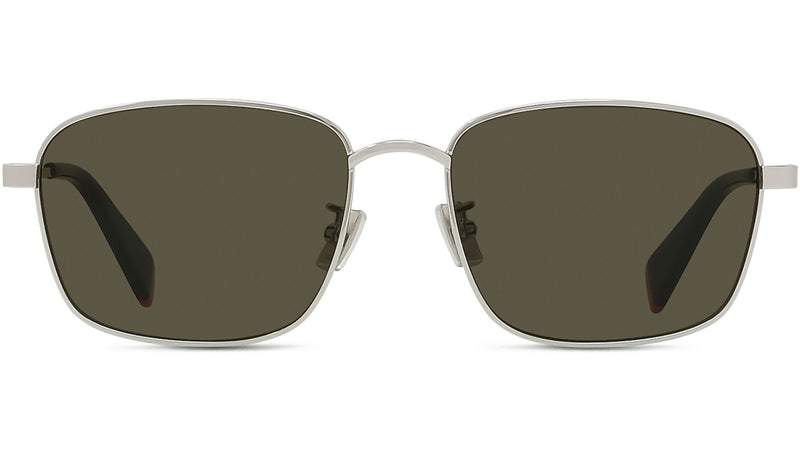 AKA Silver Rectangular Sunglasses