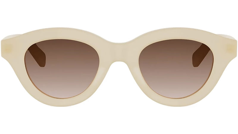 Triomphe Mini Yellow Round Sunglasses