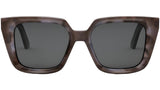DiorMidnight S1I Bordeaux Square Sunglasses
