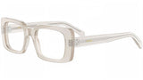CELINE 3 Dots Brown Rectangular Eyeglasses