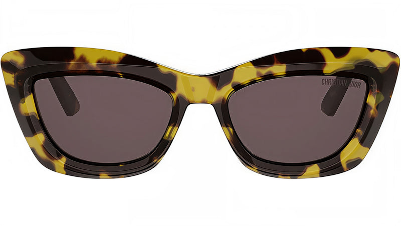 DiorMidnight B3I Violet Havana Cat Eye Sunglasses