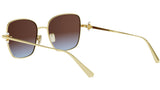 DiorTribales S1U Gold Square Sunglasses