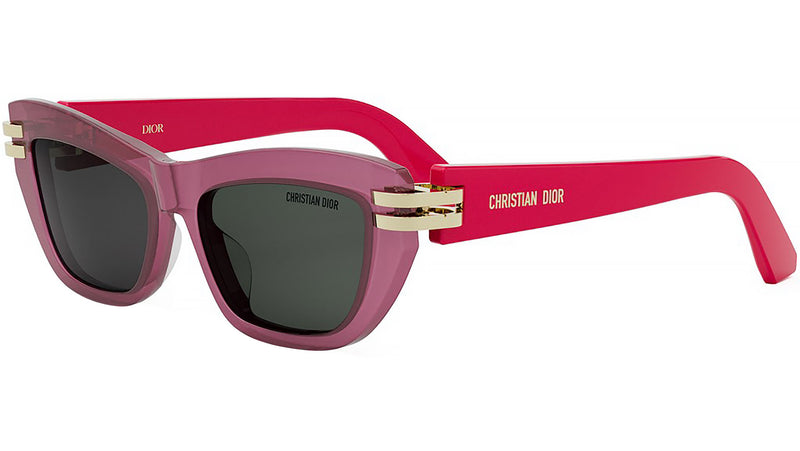 CDior B2U Shiny Pink Butterfly Sunglasses