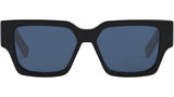 CD SU Black Geometric Sunglasses