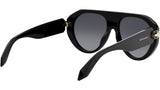 Serpenti Forever Black Pilot Sunglasses
