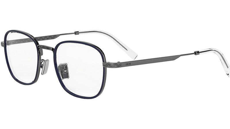 DiorBotanicaO S3U Gunmetal Squared Eyeglasses