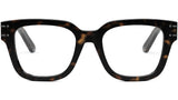 DiorSignatureO S5I Havana Square Eyeglasses