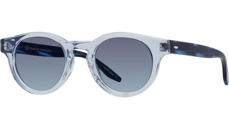 Oxford Blue Round Sunglasses