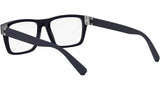Aluminium Blue Rectangular Eyeglasses