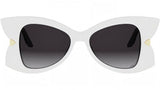 DiorButterfly S1I White Butterfly Sunglasses