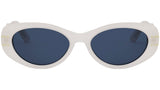 DiorSignature B8U White Butterfly Sunglasses