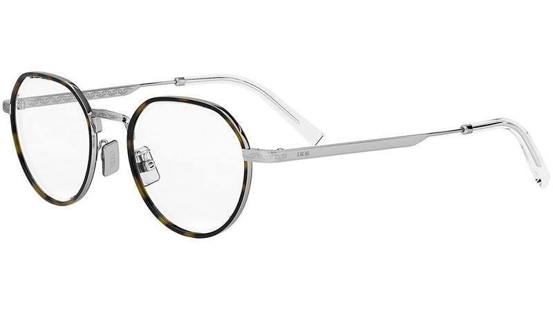 DiorBotanicaO R2U Shiny Silver Panthos Eyeglasses