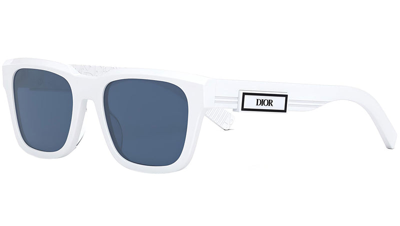 DiorB23 S1I White Geometric Sunglasses