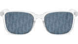 DiorTag SU Transparent Geometric Sunglasses