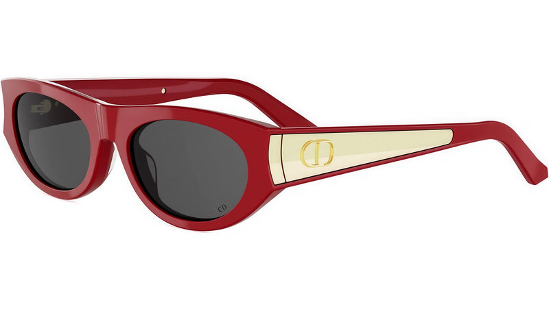 DiorGlow B2I Red Oval Sunglasses