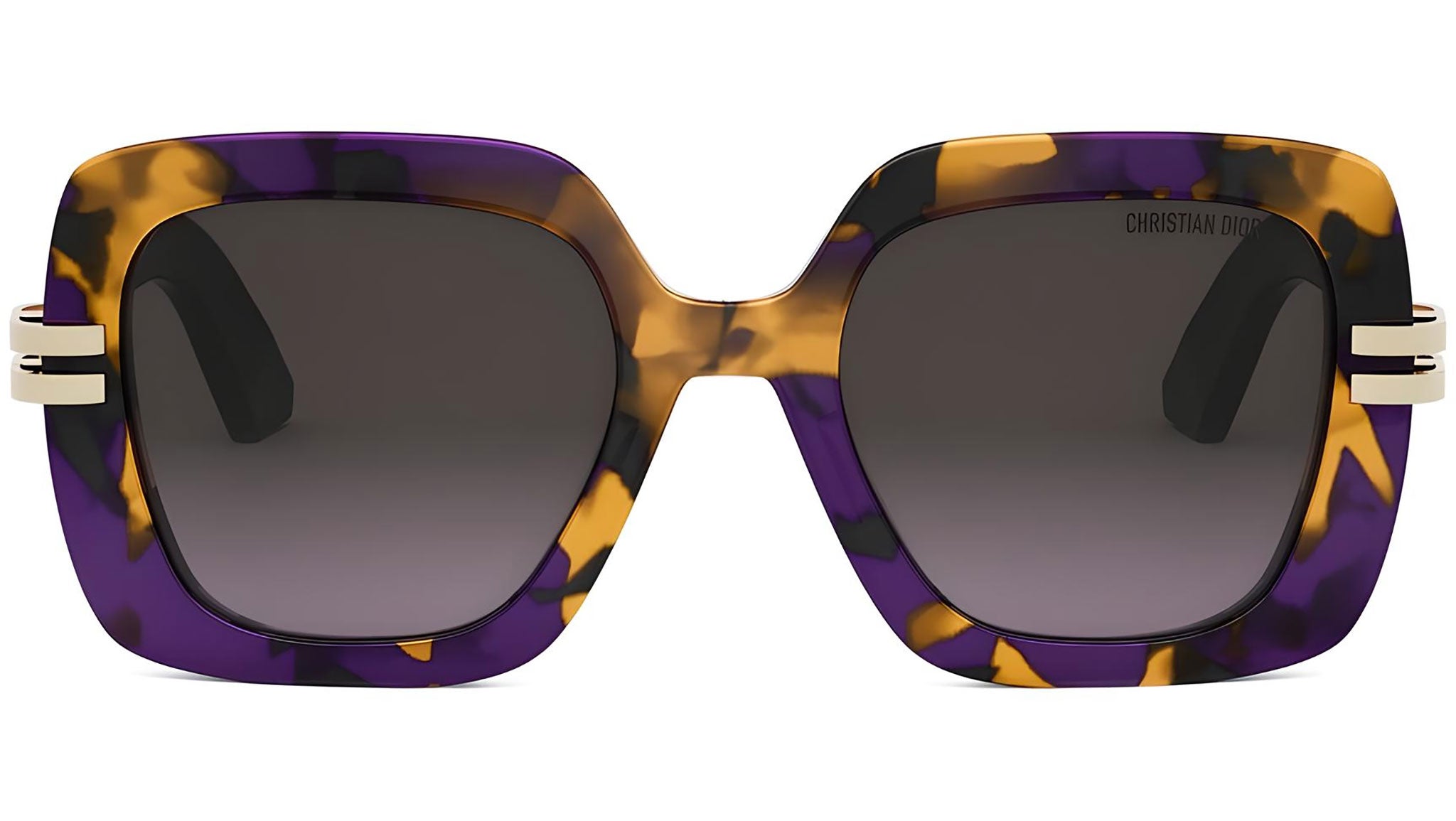 Occhiali da sole DIOR CDior S2I 24F2 Avana Giallo Viola
