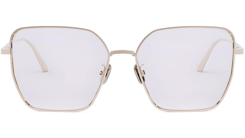 GemDiorO S6U Silver Geometric Eyeglasses