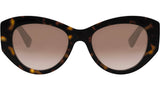 Tubogas Havana Oval Sunglasses