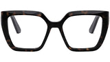 30MontaigneO S1I Havana Squared Eyeglasses