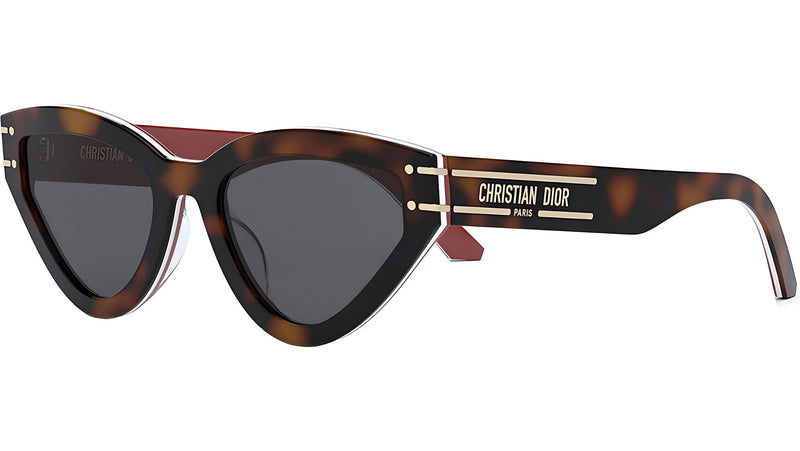 DiorSignature B2U Havana Butterfly Sunglasses