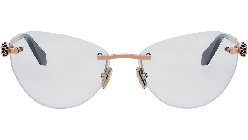 Serpenti Forever Rose Gold Cat Eye Eyeglasses