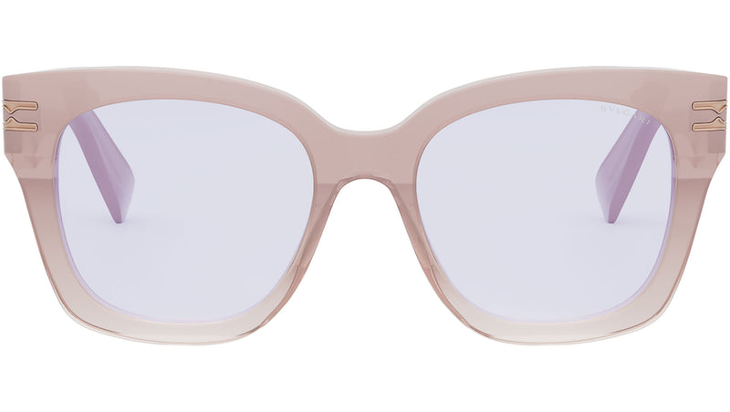 B.zero1 Rose Geometric Eyeglasses
