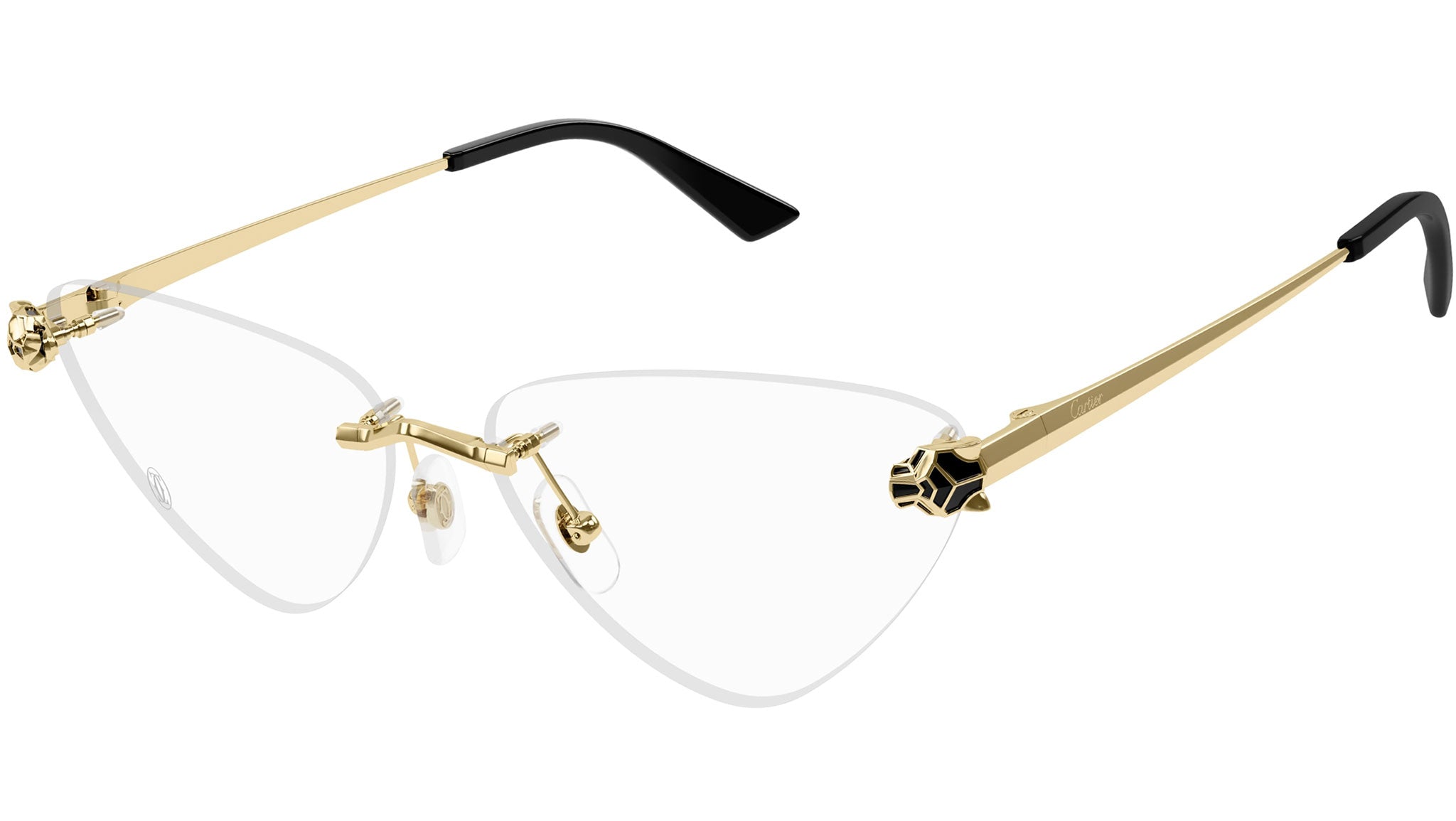 Occhiali da vista Cartier CT0448O 001 Oro Finitura Smooth