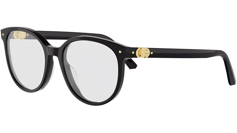 Petit CDO R1I Black Round Eyeglasses