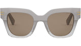 B.zero1 Grey Geometric Sunglasses