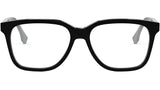 Fendi Fine Black Square Eyeglasses