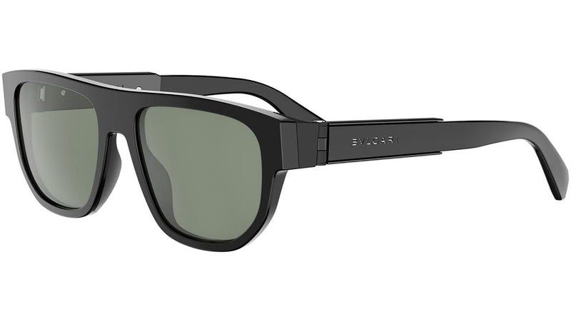 Bvlgari Aluminium Black Geometric Sunglasses
